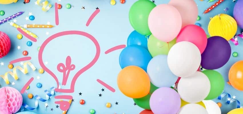 5 ideias de decoração de balão de aniversário