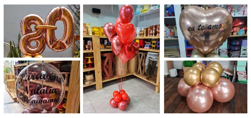 7 tipos de balões para utilizar na sua festa